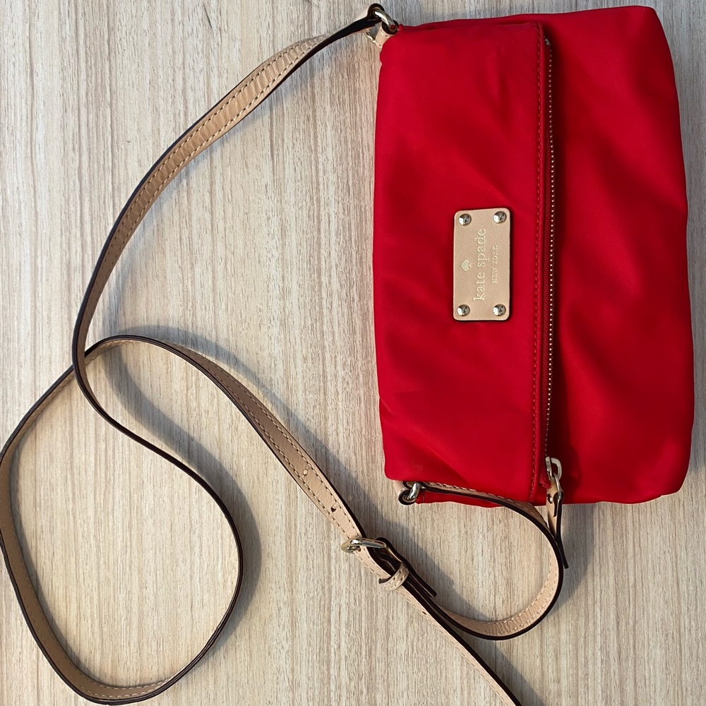 Kate Spade Red Crossbody